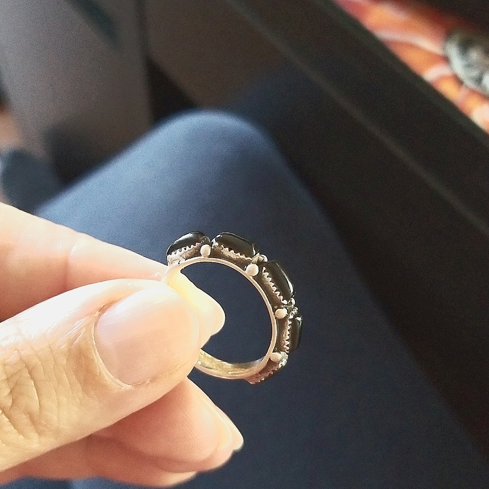Boho ring size 8